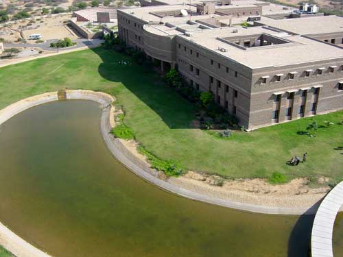 Ariel view of our campus